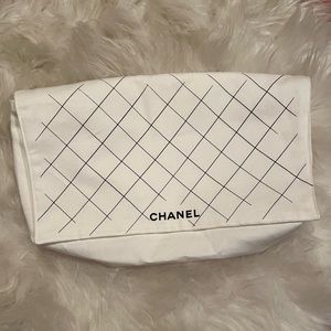 Chanel Classic Dust Bag White
